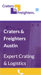 Mobile Screenshot of cratersandfreightersaustin.com